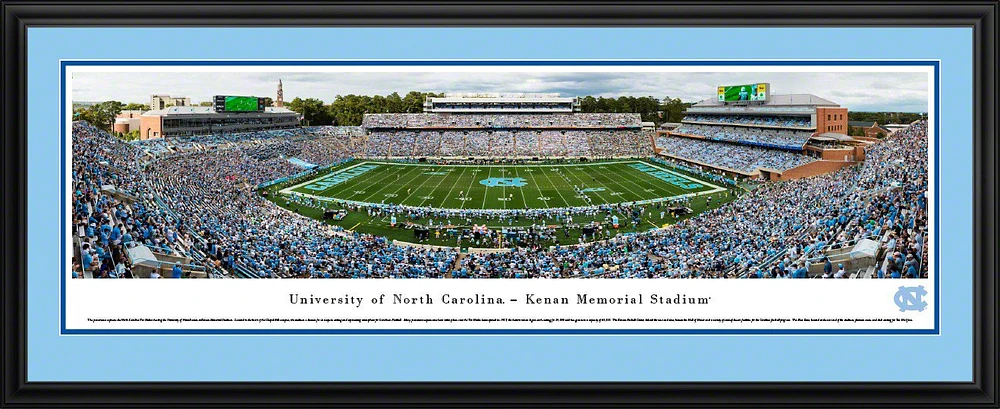 Blakeway Panoramas University of North Carolina Kenan Memorial Stadium Double Mat Deluxe Framed Pano                            