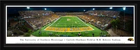 Blakeway Panoramas University of Southern Mississippi M.M. Roberts Stadium Single Mat Select Framed                             