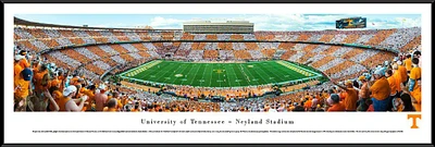 Blakeway Panoramas University of Tennessee Neyland Stadium Standard Frame Panoramic Print                                       