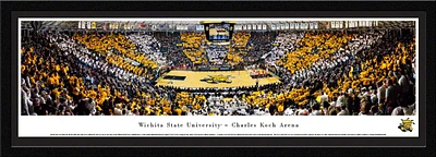 Blakeway Panoramas Wichita State University Charles Koch Arena Single Mat Select Framed Panoramic Pr                            
