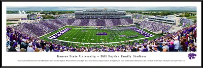 Blakeway Panoramas Kansas State University Bill Snyder Family Stadium Standard Frame Panoramic Print                            