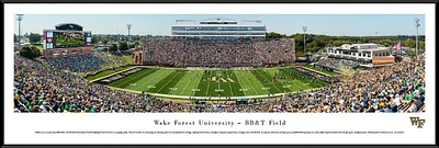 Blakeway Panoramas Wake Forest University BB&T Field Standard Frame Panoramic Print                                             