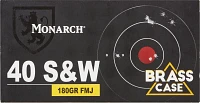 Monarch .40 S&W 180-Grain Pistol Ammunition                                                                                     