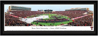 Blakeway Panoramas Texas Tech University Jones AT&T Stadium Single Mat Select Framed Panoramic Print                            