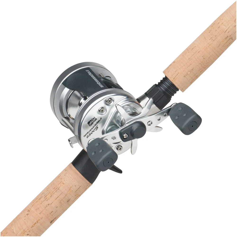 Abu Garcia Ambassadeur S Baitcast Rod and Reel Combo                                                                            