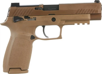 Sig Sauer P320 M17 Coyote Manual NS 9mm Full-Sized 17-Round Pistol                                                              