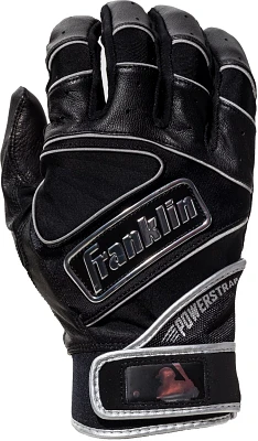 Franklin Men's Powerstrap Chrome Batting Gloves