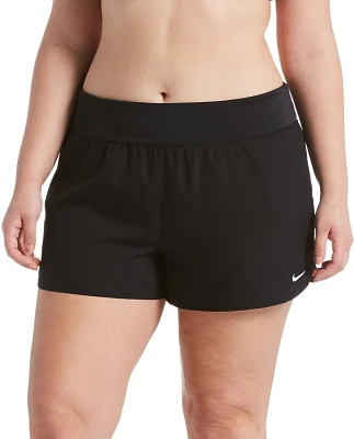 Nike Women's Plus Solid Element Swim Board Shorts