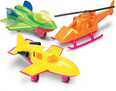 American Plastic Toys Assorted Aircraft Set                                                                                     