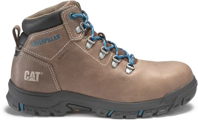 Cat Footwear Women's Mae EH Steel Toe Lace Up Work Boots                                                                        