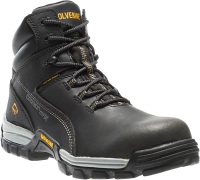 Wolverine Men's Tarmac Reflective 6 in EH Composite Toe 6 Lace Up Work Boots                                                    