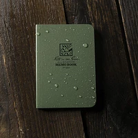 Rite in the Rain Weatherproof Soft Cover Pocket Notebook 3.5in x 5in, Universal Pattern                                         