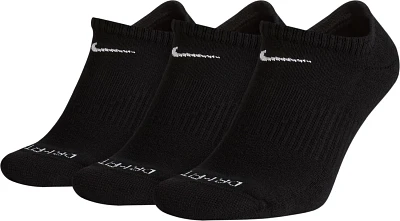 Nike Plus Cushion Training No-Show Socks 3 Pair