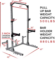 Sunny Health & Fitness SF-BH6802 Power and Squat Rack                                                                           