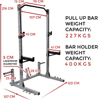 Sunny Health & Fitness SF-BH6802 Power and Squat Rack                                                                           