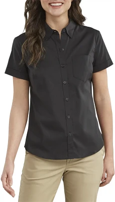 Dickies Women's Woven Short Sleeve Top