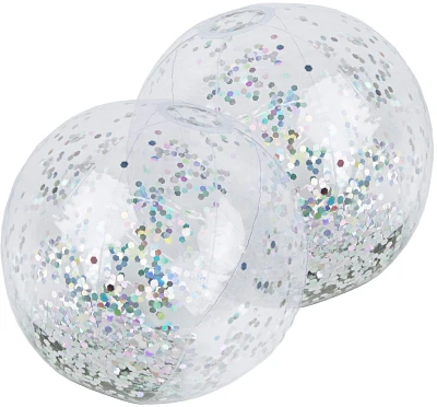 Poolmaster 16 in Glitter Pool Balls 2-Pack                                                                                      