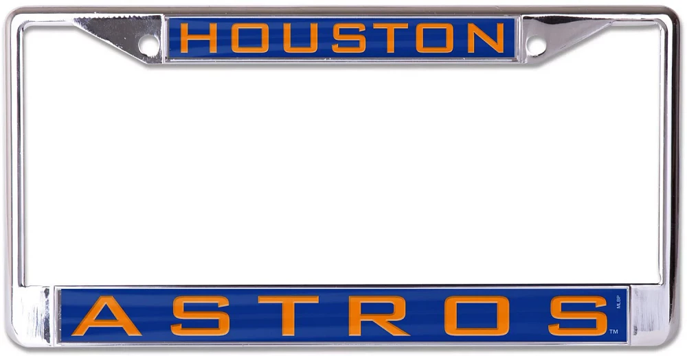 WinCraft Houston Astros Metal License Plate Frame                                                                               