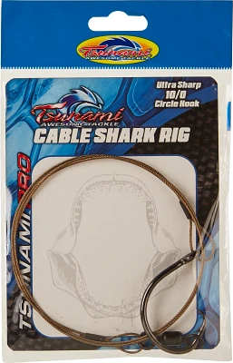 Tsunami Cable Shark Rig 10/0 Circle Hook                                                                                        