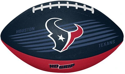 Rawlings Houston Texans Grip Tek Youth Rubber Football                                                                          