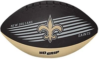 Rawlings New Orleans Saints Grip Tek Youth Rubber Football                                                                      