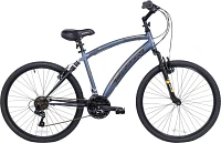 Ozone 500 Men's Black Canyon 26 in 21-Speed Hybrid Bike                                                                         