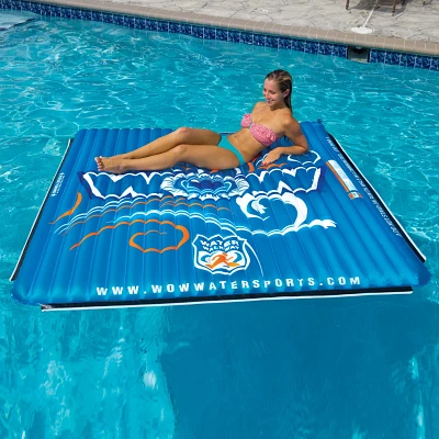 WOW Watersports Water Mat 3-Person Inflatable Float                                                                             