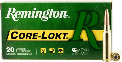 Remington Core-Lokt 6.5 Creedmoor 140-Grain Centerfire Rifle Ammunition                                                         