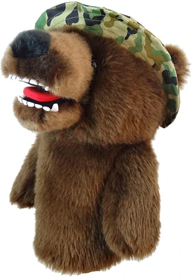 Daphne's Headcovers Military Bear Driver Head Cover                                                                             