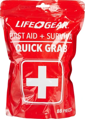 Life Gear Quick Grab 88-Piece First Aid Survival Kit                                                                            