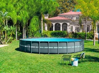 INTEX Ultra XTR 24ft x 52in Round Frame Pool Set                                                                                