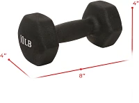 Sunny Health & Fitness Neoprene 10 lb Dumbbells                                                                                 