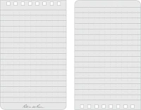 Rite in the Rain Weatherproof Top Spiral Notebook 3in x 5in, Universal Pattern                                                  