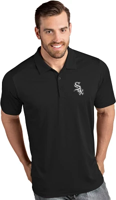 Antigua Men's Chicago White Sox Tribute Short Sleeve Polo Shirt