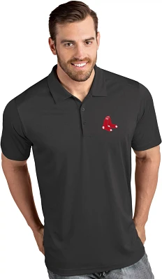 Antigua Men's Boston Red Sox Tribute Short Sleeve Polo Shirt