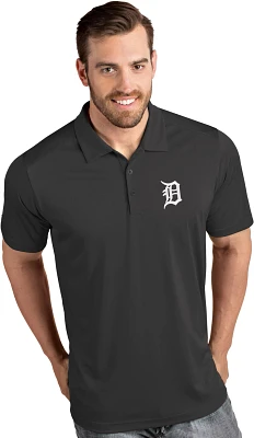 Antigua Men's Detroit Tigers Tribute Short Sleeve Polo Shirt