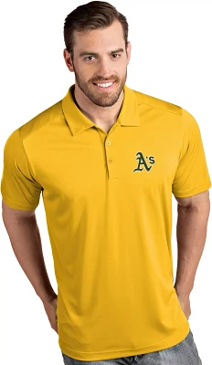 Antigua Men's Oakland Athletics Tribute Short Sleeve Polo Shirt