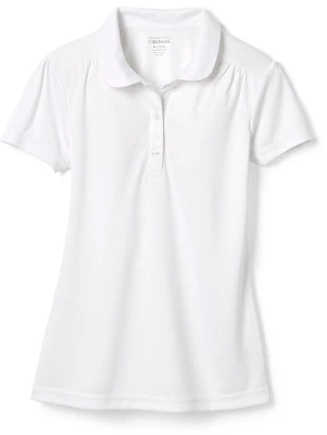 French Toast @School Girls' Short Sleeve Stretch School Polo Shirt                                                              
