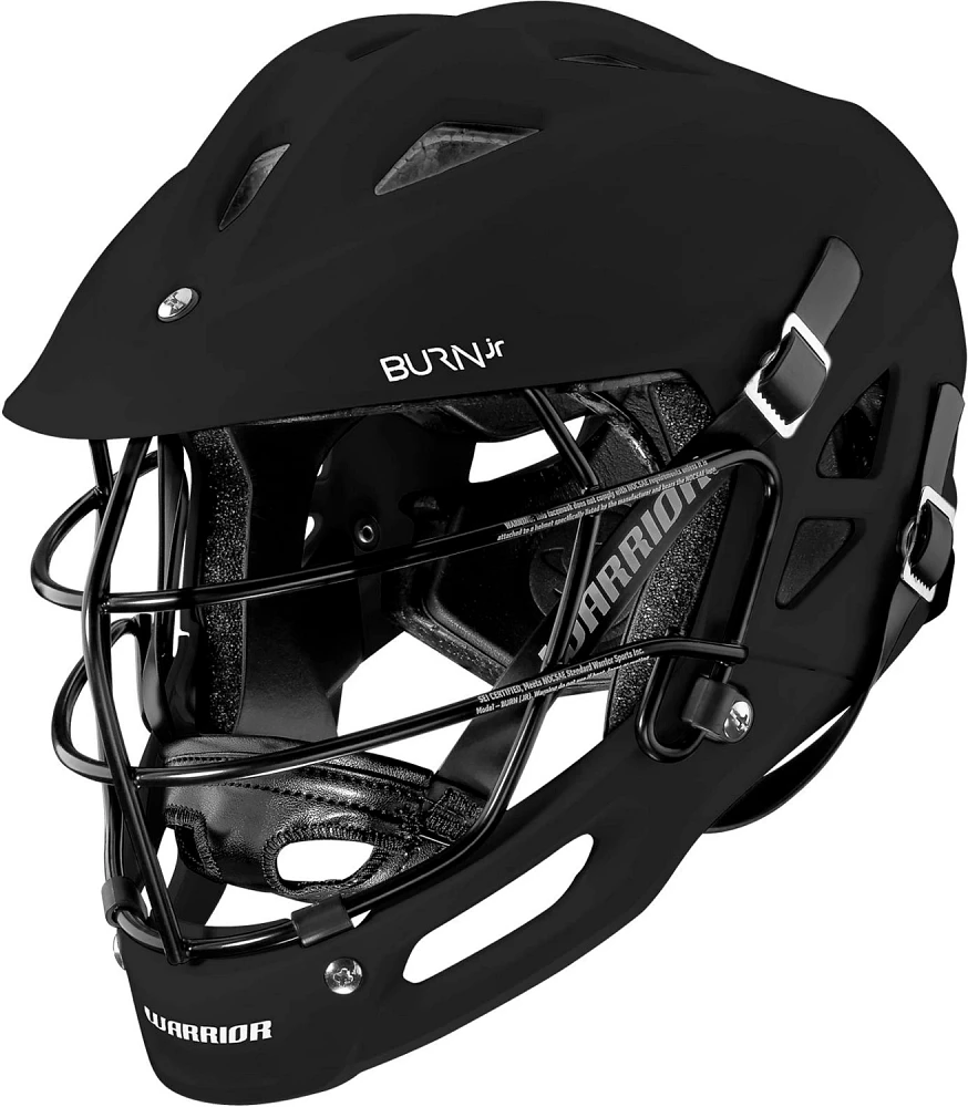 Warrior Kids' Burn Lacrosse Helmet                                                                                              