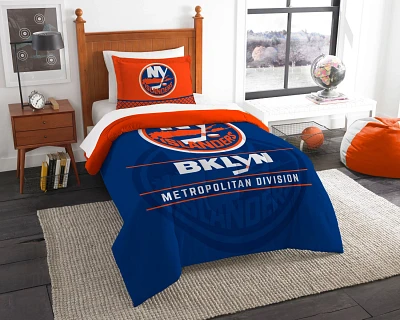 The Northwest Company New York Islanders 2-Piece Draft Twin Bedding Set                                                         