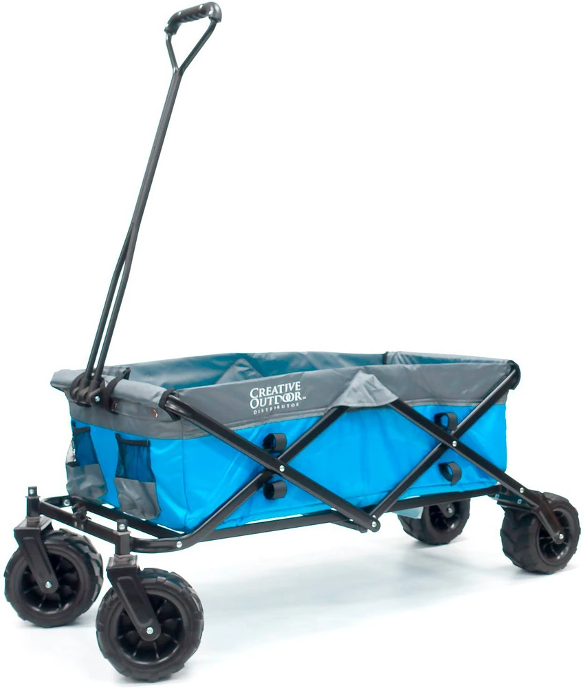 Creative Outdoor 2-Tone All-Terrain Folding Wagon