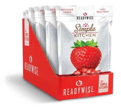 Wise Company Simple Kitchen Freeze-Dried Strawberries                                                                           