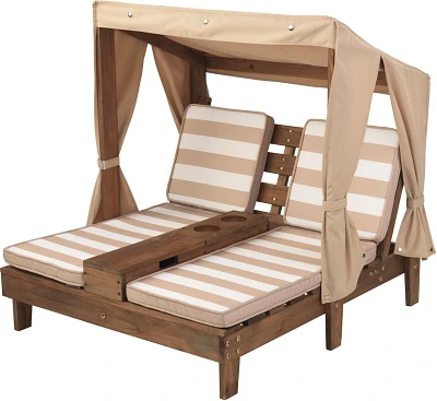 KidKraft Double Chaise Lounge with Cup Holders