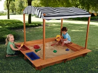 KidKraft Outdoor Sandbox with Canopy                                                                                            