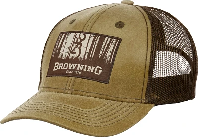 Browning Men's Timber Wax Mesh Cap                                                                                              