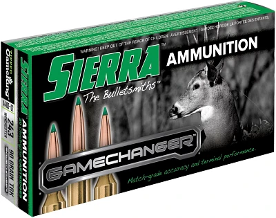 Sierra GameChanger Winchester -Grain Rifle Ammunition