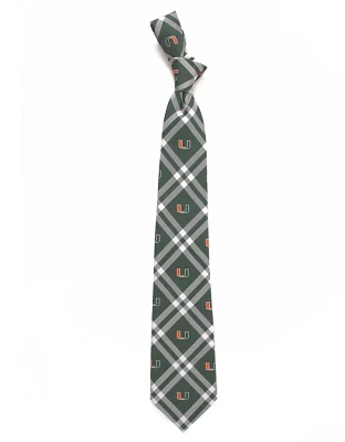 Eagles Wings Men's University of Miami Rhodes Woven Necktie                                                                     