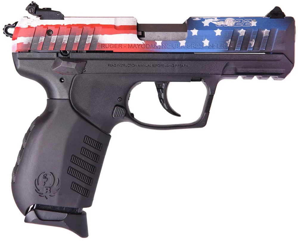 Ruger SR-22 US Flag .22 LR Pistol                                                                                               