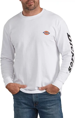 Dickies Men's Heavyweight Graphic Logo Long Sleeve T-shirt