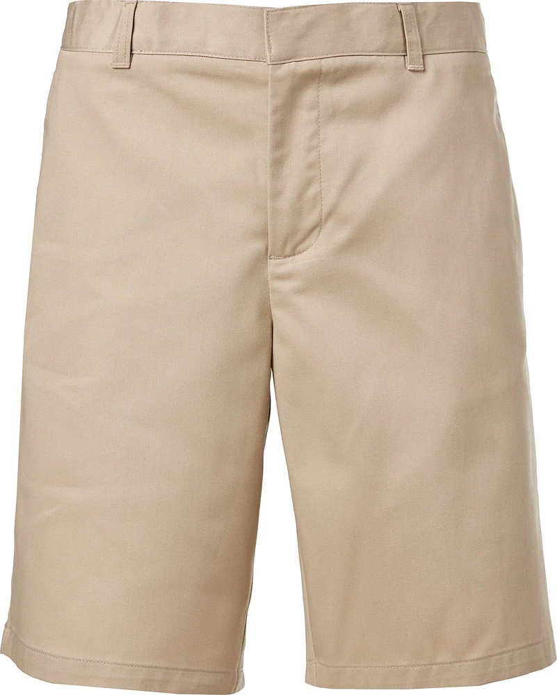 French Toast @School Boys' Adjustable Waist Twill Flat-Front Shorts